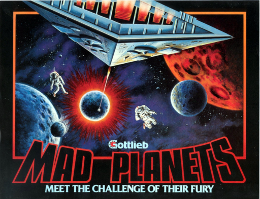 Mad Planets Arcade Game Cover